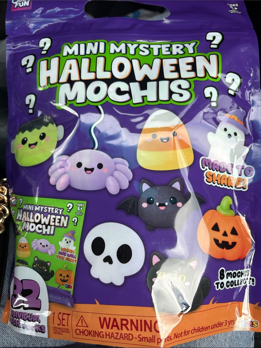 Crazy Fun RMS Mini Mystery Halloween Mochis 🎃👻 32-Pack Sealed Squishies